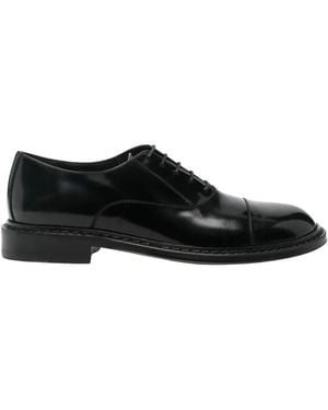Sturlini Schoenen ,Zwart ,Leer Firenze Derby