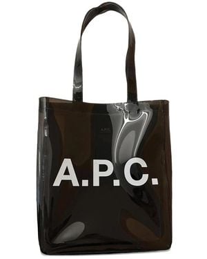 A.P.C. Lou Tote Bag - Schwarz