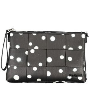 Desigual Polka Dot Clutch Bag - Schwarz