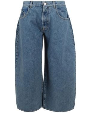 The Attico Cropped Jeans - Blue