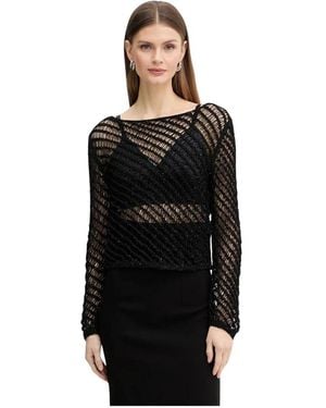Pinko Round-Neck Knitwear - Noir