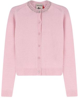 Semicouture Truien & Vesten ,Roze ,Hennie Cardigan