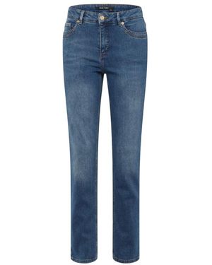 MARC AUREL Jeans ,Blauw ,Katoen Slim-Fit Jeans Met Merkdetails