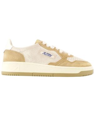 Autry Medalist Low Sneakers - Natur