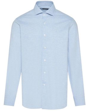 Barba Napoli Formal Shirts - Blau