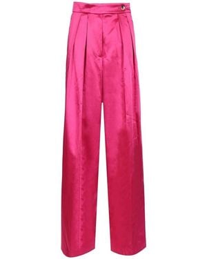 Dries Van Noten Wide Trousers - Pink