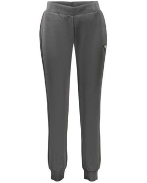 Guess Broeken ,Zwart ,Rechte Broek - Grijs