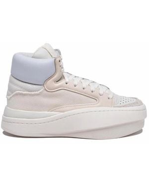 Y-3 Centennial Hi Trainers - White