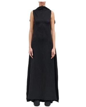 Ruohan Maxi Dresses - Black