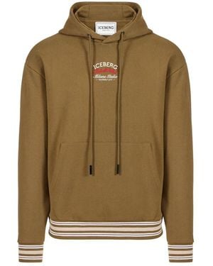 Iceberg Regular Fit Hoodie - Groen