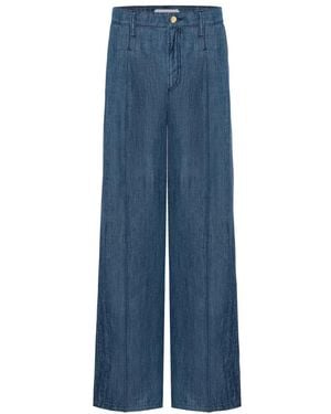 Cambio Wide Jeans - Bleu