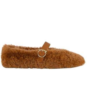 Ferragamo Ballerinas - Marron