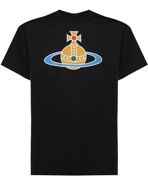 Vivienne Westwood Oversize T-Shirt - Schwarz