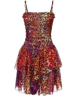 Just Cavalli Short Dresses - Red