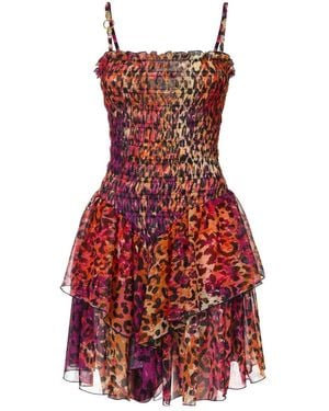 Just Cavalli Short Dresses - Red