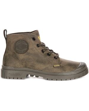 Palladium Lace-Up Boots - Grigio