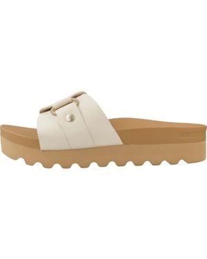 Reef Schoenen ,Leer Vista Hi Sadie - Naturel
