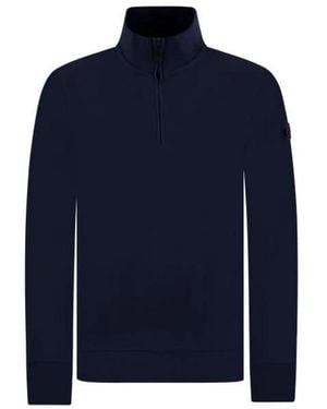 Peuterey Half Zip Pullover Graphitblau