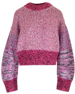 Loewe Multi-Thread Moulin Wollpullover - Lila