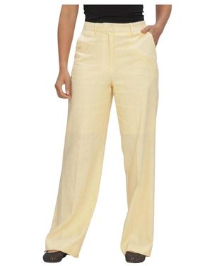 SELECTED Slfwide Marlie Hw Pant - Naturel