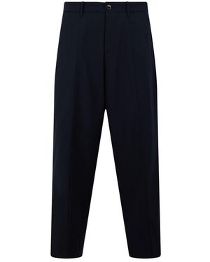 Nine:inthe:morning Cropped Trousers - Blue