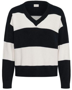 Part Two V-Neck Knitwear - Noir