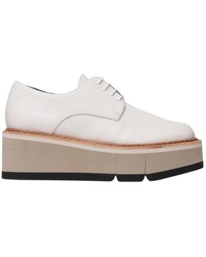 Paloma Barceló Stilvolle Mousse Ballet Flats - Weiß