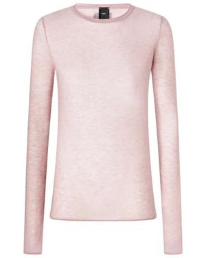Pinko Truien & Vesten ,Paars ,Wol Pico Truien - Roze