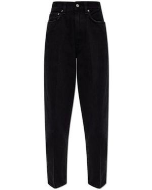 Agolde Straight Jeans - Black