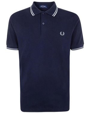 Fred Perry M3600 Twin Tipped Polo - Blauw