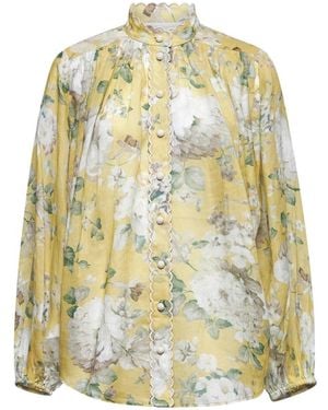 Zimmermann Blusa Acacia - Metallizzato