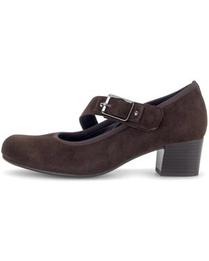 Gabor Riemchenpumps - Braun