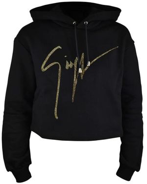 Giuseppe Zanotti Korte Hoodie - Zwart