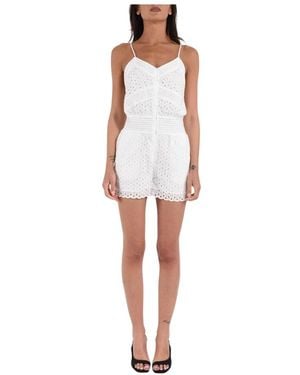 Patrizia Pepe Playsuits - White