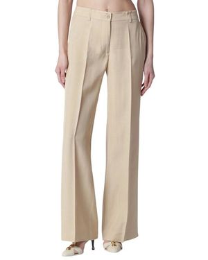 P.A.R.O.S.H. Wide Trousers - Natural