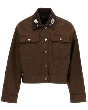 Simone Rocha Workwear Jacket - Braun