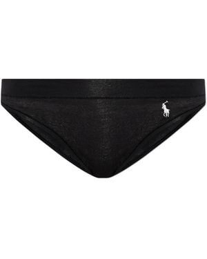 Polo Ralph Lauren Logo Briefs - Zwart