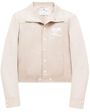 Courreges Light Jackets - Bianco