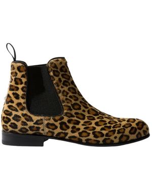 SCAROSSO Chelsea Boots - Brown
