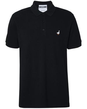 Moschino Polo Shirts - Black