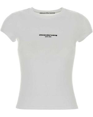 Alexander Wang T-Shirts - Bianco