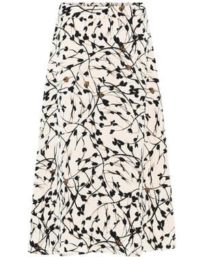 Bruuns Bazaar Midi Skirts - Blanc