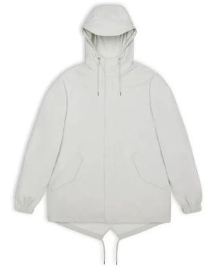 Rains Rain Jackets - Blanco