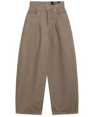 Jacquemus Loose-Fit Jeans - Grey