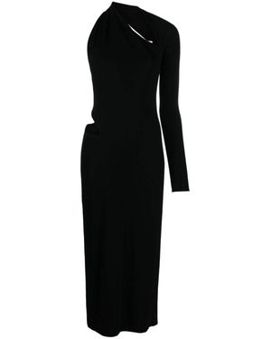Versace Midi Dresses - Black