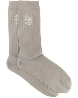 Brunello Cucinelli Socks - Gris