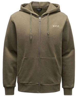 A.P.C. Zip-Throughs - Green