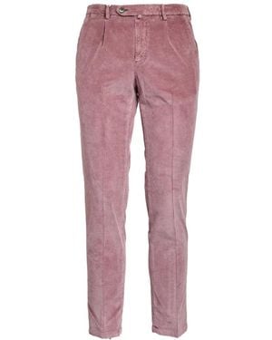 BRIGLIA Slim-Fit Pants - Purple