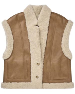 Munthe Thono Vest - Naturel