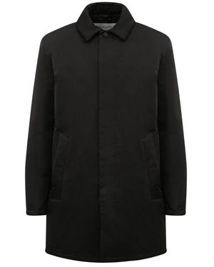 Trussardi Single-Breasted Coats - Black